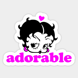 BETTY BOOP - Adorable Sticker